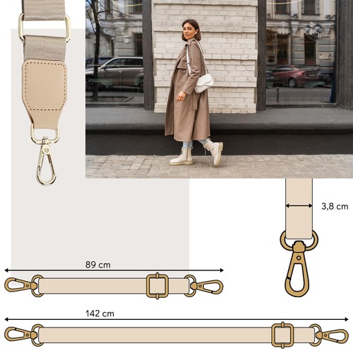 38mm schultergurt - 38mm,