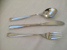 WMF Heilbronn Cromargan Besteck 3 teilig Messer Gabel Löffel  Neuwertig -mehrere