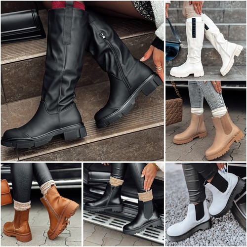 Damen stiefeletten kunstleder - stiefeletten,