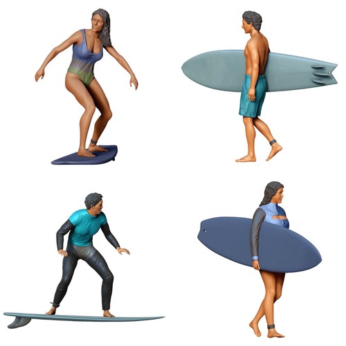 Surfer wellenreiter figuren - surfer,