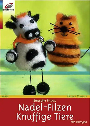 Nadel filzen knuffige tiere - nadel-filzen.,