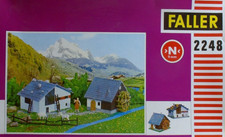 Faller 2248 Wasserrad Mühle Scheune Bausatz Spur N 1:160