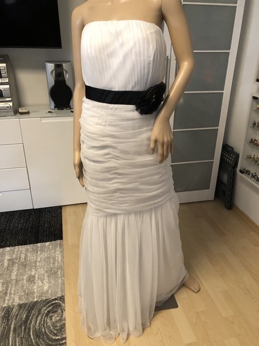 Festliches weißes kleid - weißes,