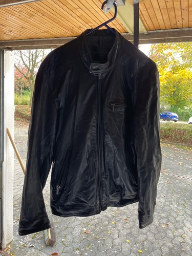 Lederjacke massimo dutti - lederjacke,