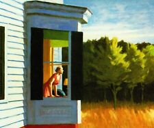 Edward Hopper - Cape Cod Morning, 1950, 60x80cm, Druck Leinwand auf Keilrahmen