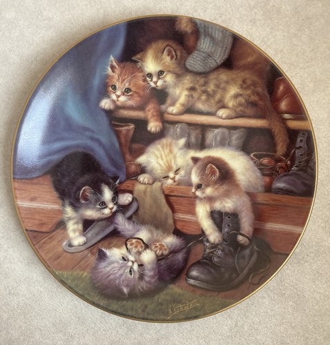 Wandteller katzen im - katzen, "
