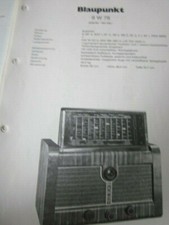 Schaltplan Radio Blaupunkt 6