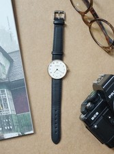 Glashütte Herrenuhr 17 Rubin 35mm Made In GDR Goldplaque Handaufzug Mechanisch