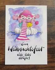 Diddl Postkarte Weihnachten