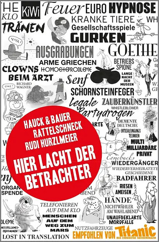 Hier lacht der betrachter - lacht,