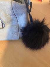 Bommel Kunstfell schwarz für