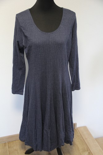 Deerberg kleid ballonrock blau - deerberg,