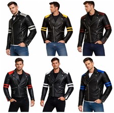 Herren lederjacke brando stil - herren,