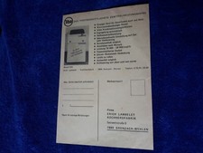 Reklame Tiba Zentralheizungsherd 1982 Unausgefüllt A 5 aus Erbe 