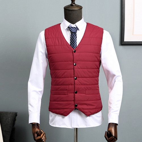 Herren warm weste gepolstert - herren,