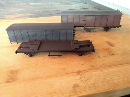 Güterwagen rohling bausatz - rohling,