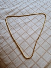 Königskette vergoldet 80 cm