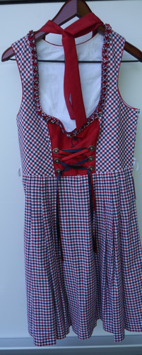 Landhaus dirndl rot - rot, /