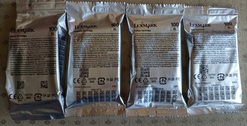 Original lexmark 100xl - 4x,