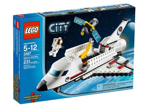 Lego city space shuttle - city:,