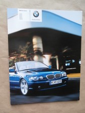 BMW 318ci 320ci 325ci 330ci 320cd 330cd E46 Cabrio 3/2005 +M Paket +Individual 