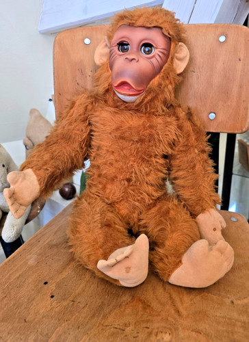 Ddr affe plüschtier mit - affe,