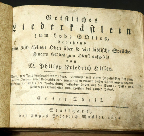 Altes buch geistliches - buch,
