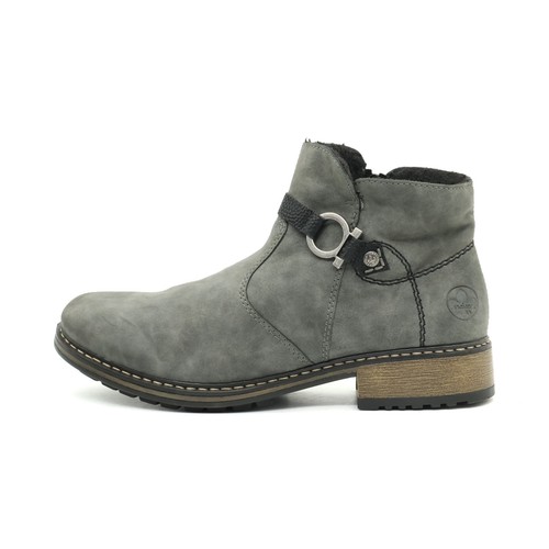 Rieker damen y3263 boots - rieker, grau