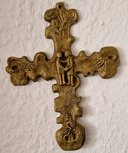 Bronze kruzifix kreuzanhänger - kruzifix,