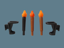 Playmobil Fackel Fackeln Halter Auswahl uvm. Ritterburg Gebäude