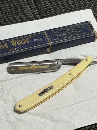 Altes rasiermesser blue - altes, "blue