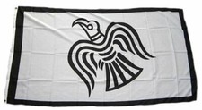 Flagge / Fahne Raven Wikinger