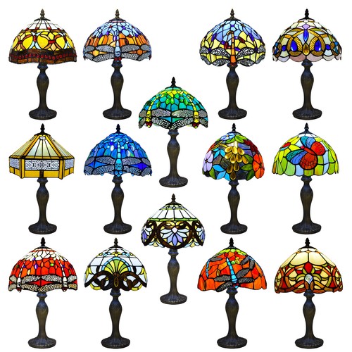 Multicolor tiffany tischlampen - multicolor,