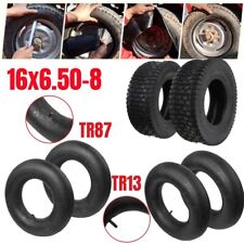 2x Reifenmantel 2x Schlauch 16x 6.50-8 für Reifen 16X6.50-8,16x7.50-8,18x6.50-8