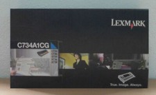 Original Lexmark C734A1CG Toner cyan für C734 C736 X734 X736 X738 OVP B