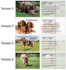 Terminkarten hundesalon - terminkarten,