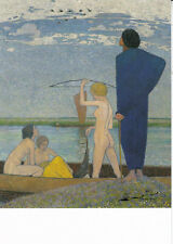 Postkarte: Heinrich Vogeler - Träumerei / Träume oder Hoffnungen