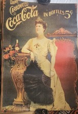 Altes Plakat Coca-Cola TOP