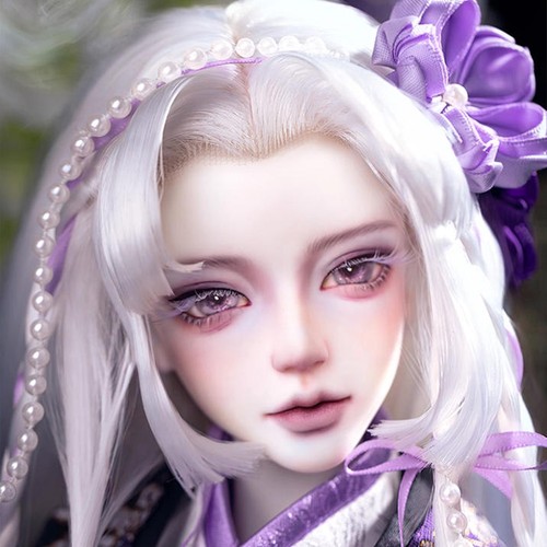 Bare doll elegant purple - doll,
