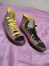 Converse Chuck Taylor All Star Schuhe Retro Limited Rot Schwarz Gelb Wie Neu Uni