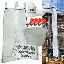 Schuttrutsche 6m flexibel