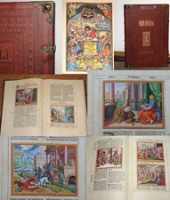 MERIAN KUPFERBIBEL BIBLIA 23 ½ KARAT ECHTGOLD LIMITIERTE PRACHTAUSGABE TOP