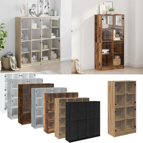 Bücherschrank mit türen - bücherschrank,