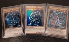 Blauäugiger W. Drache - Spirale + Erde + Tafel - LCKC-DE001 - Ultra Rare