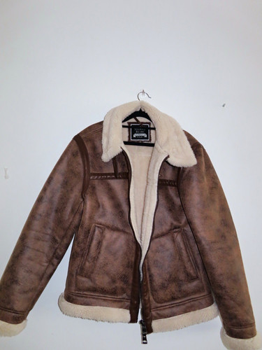 Guess herren leder - leder, bomberjacke