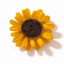 Brosche Sonnenblume Blumen