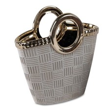 Vase Blumenvase Handtasche