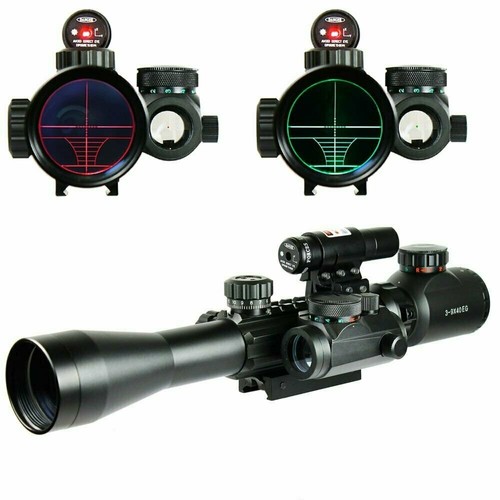 9x40 illuminated rifle - illuminated,