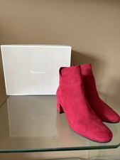 Tamaris Gr. 38 Damen Boots Stiefel Stiefeletten rot Herbst