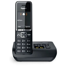 Gigaset Comfort 550A - Festnetztelefon - Signalübertragung: DECT -  schwarz